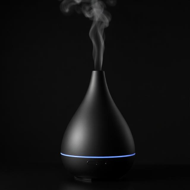 Matte black smart aroma diffuser